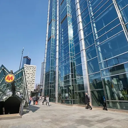 Oasis 2 In Center Downtown شقة وارسو